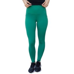 Grace & Lace Best Squat Proof Leggings Jungle Green Women's XL 16/18 Athleisure
